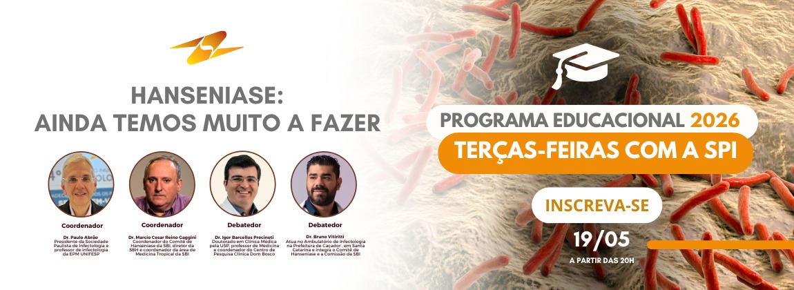 Hanseníase: ainda temos muito a fazer | Terças-Feiras com a SPI