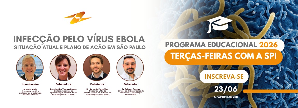 Terças-Feiras com a SPI | Infecção pelo vírus Ebola: situação atual e plano de ação em São Paulo