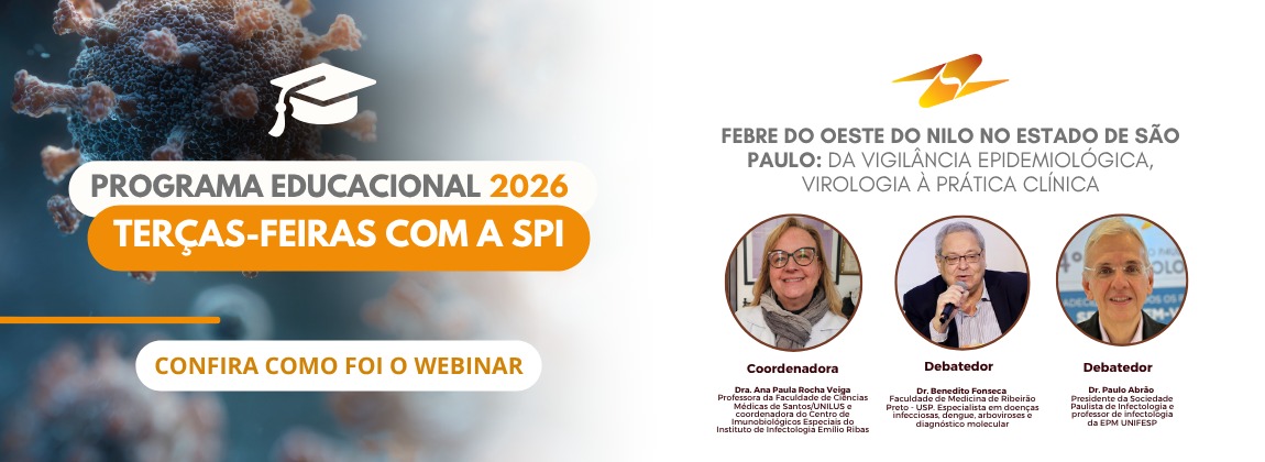 Terças-Feiras com a SPI discutiu a Febre do Oeste do Nilo no Estado de São Paulo
