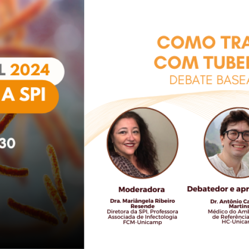 Participe do nosso Webinar: como tratar o paciente com Tuberculose na UTI? Debate baseado em caso clínico