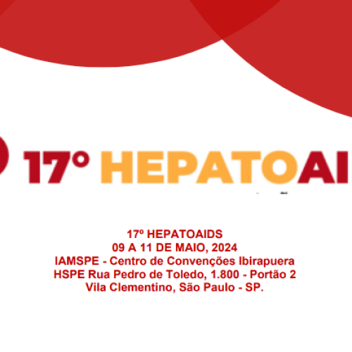 É HOJE! 17º HEPATOAIDS – Atualizações em HIV/AIDS!