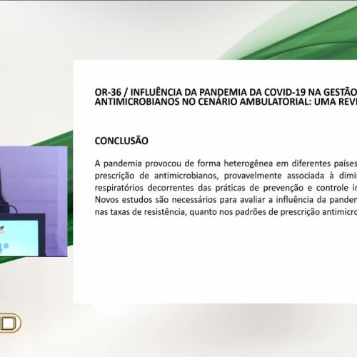 81 – Influência da Pandemia da Covid-19na Gestão de Antimicrobianos no Cenário Ambulatorial: Uma revisão de Escopo