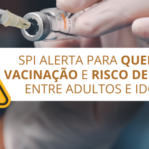 SPI alerta para queda na vacinação e risco de tétano entre adultos e idosos