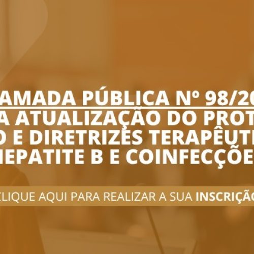 Consulta Pública sobre a atualização do Protocolo de Hepatite B e Coinfecções