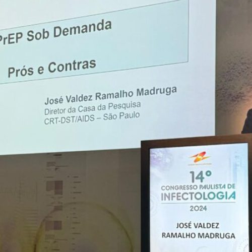 Agência AIDS – Congresso Paulista de Infectologia: PrEP Sob Demanda é uma opção eficaz na prevenção do HIV, mas não é adequada para todos, alerta infectologista Valdez Madruga – Leia aqui: