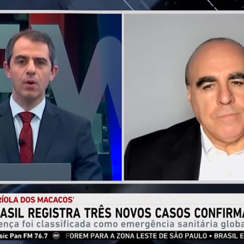 Jovem Pan News – Doutor sobre Mpox: “Não temos uma medicação eficiente para a doença” – Assista aqui: