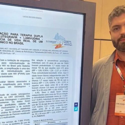 Agência AIDS – Congresso Paulista de Infectologia: Estudo em São Paulo mostra avanços promissores na simplificação terapêutica para pessoas com HIV – Leia aqui: