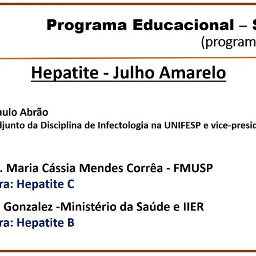 Terças-feiras com a SPI – 18/07/2023