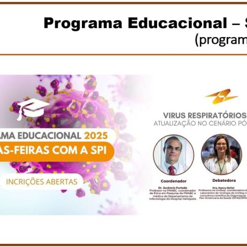 Terças-feiras com a SPI – 27/05/2025